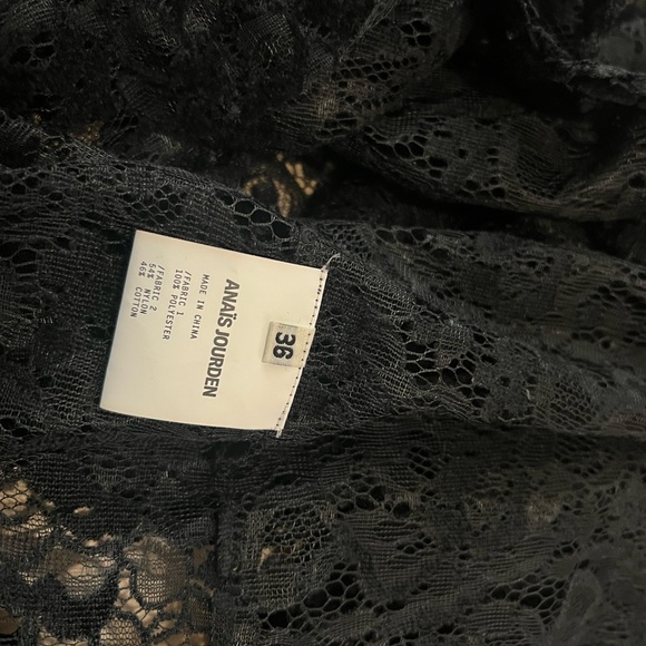 Anaïs Jourden Black Lace Top - Picture 3 of 8